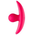 Cloud 9 Camel Toe Shaped Rechargeable Vibrator with Remote Control – Pink - Image 4