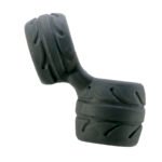 Silaskin Cock & Ball Ring and Stretcher - Black - Image 2