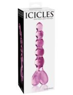 Icicles No. 43 Glass Anal and Vaginal Stimulator – Pink - Image 5