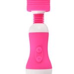 Yorokobi Rechargeable Mini Wand Massager - Pink