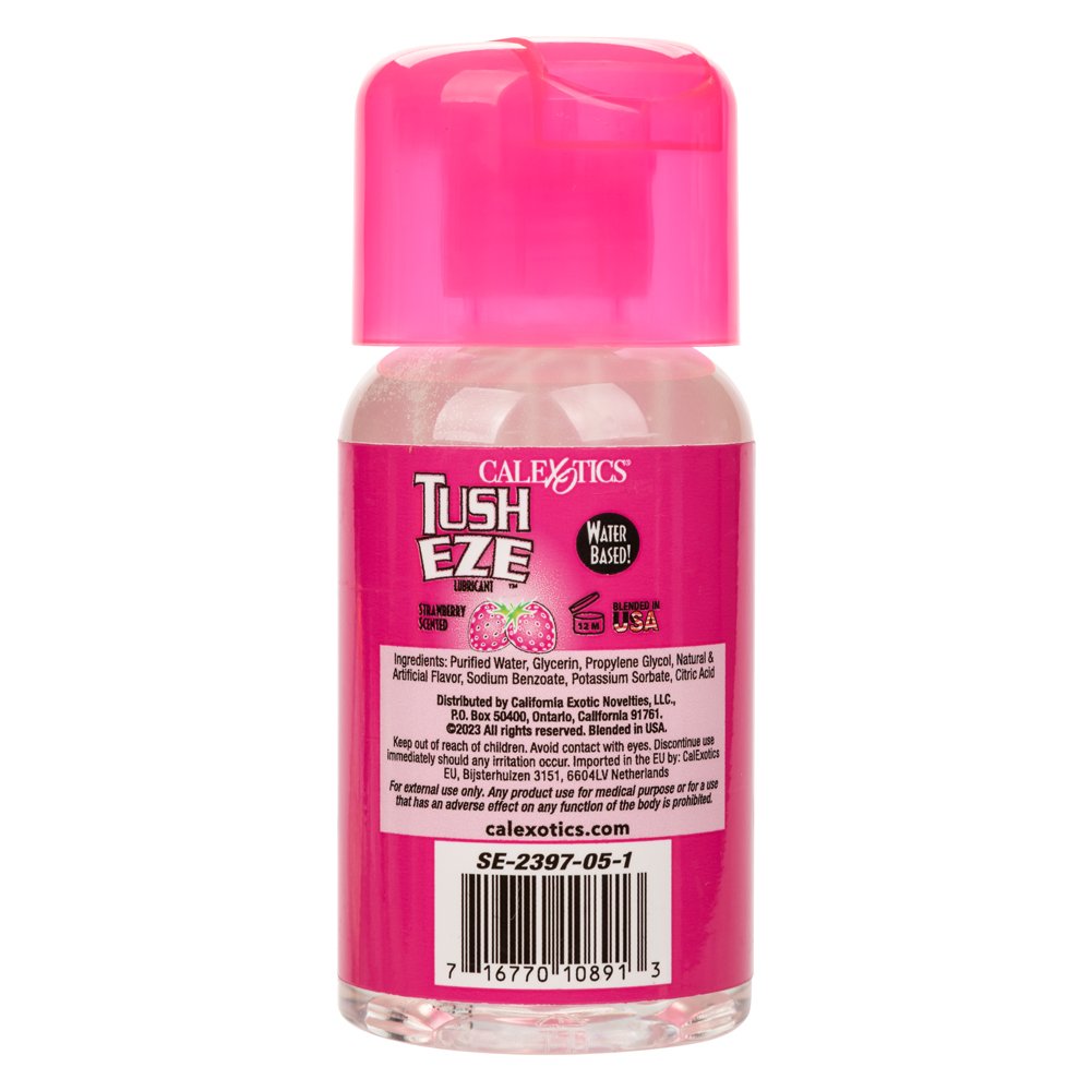 Tush Eze Lubricant - Strawberry Scented - 6 Fl. Oz./177 ml image 0 Tush Eze Lubricant - Strawberry Scented - 6 Fl. Oz./177 ml - Image 1
