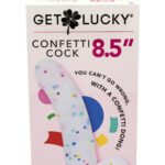 8.5" Confetti Cock