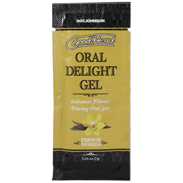 Goodhead - Oral Delight Gel - French Vanilla - 0.24 Oz Bulk