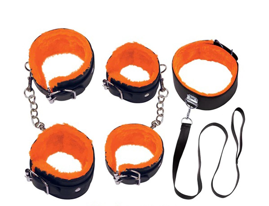 Orange Is the New Black Restrain Yourself Kit - Black/orange image 0 Orange Is the New Black Restrain Yourself Kit - Black/orange - Image 1