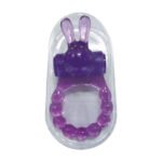 Vibrating Bunny Ring - Purple