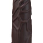 Dr. Skin Silicone - Dr. Robert - 7 Inch Vibrating Dildo - Brown