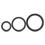 Performance - Vs4 Pure Premium Silicone Cockring Set - Black - Image 2