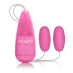 Pocket Exotics Vibrating Double Pink Passion Bullets - Pink - Image 2