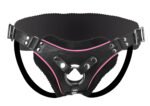 Flamingo Low Rise Strap-On Harness – Black Leatherette - Image 2