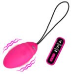 Vibrating Silicone Egg With Digital Remote – Pink - Image 2