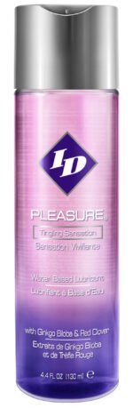 ID Pleasure Water-Based Personal Lubricant with Botanical Extracts – 4.4 fl oz