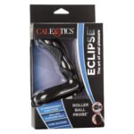Eclipse Roller Ball Probe Rechargeable Anal Vibrator – Black - Image 2