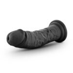 Ruse Jammy Black Platinum-Cured Silicone Dildo with Suction Cup Base - Image 4