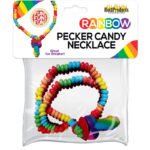 Rainbow Pecker Candy Necklace - Image 2