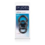 Dr. Joel Kaplan Silicone Support Rings - Black - Image 2