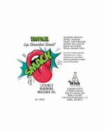 Smack Lickable Massage Oil, 3ml Pouch Display 36pc - Tropical - Image 2