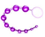 B Yours Basic Beads Anal Plug – Purple - Image 3