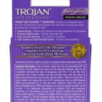 Trojan Her Pleasure Sensations Lubricated Condoms - 3 Pack