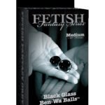 Fetish Fantasy Series Limited Edition Glass Ben-Wa Balls - Medium - Black