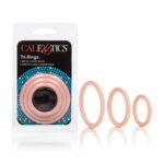 Tri-Rings Natural Cock Rings – Beige, 3-Piece Set - Image 4