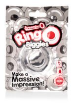 Screaming O RingO Biggies Cock Ring – Clear - Image 4