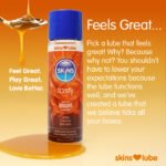 Skins Salted Caramel Water Based Lubricant 4.4oz - Image 2
