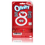 Ofinity Double Ring – Clear, Phthalate-Free Cock Ring - Image 5