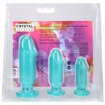 Crystal Jellies - Anal Starter Kit - Teal