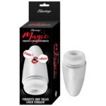 Magic Vibrating and Talking Masturbator - White