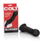 Colt Slugger TPE Extension Sleeve with Scrotum Support Strap – Black - Image 6