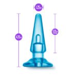 B Yours Basic Anal Plug – Blue - Image 5