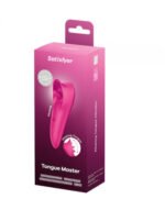 Satisfyer Tongue Master Rechargeable Vibrating Stimulator – Pink