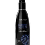 Aqua Blueberry Muffin Flavored Water Based Intimate Lubricant - 2 Fl. Oz.