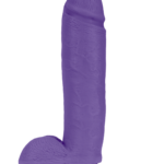 Au Naturel - Bold - Huge - 10 Inch Dildo - Purple