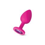 Gemma Purple Gem Pink Silicone Plug - Small - Image 8