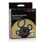 Big Man's Spreader Four-Ring Cock Ring – Black - Image 3