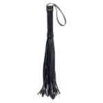 Nocturnal Collection Heart Throb Flogger - Black - Image 3