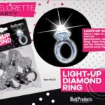 Light Up Diamond Ring 5 Pk