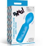 18x Vibrating Silicone Mini Wand - Blue