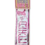Gettin' Hitched Bride Party Sash - Sparkle Pink