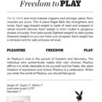 Playboy Pleasure - Put in Work - Kegel Balls Set - Acai Ombre