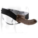 Fetish Fantasy Series 8 Inch Hollow Strap-on - Brown