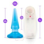 Anal Pleaser Vibrating Anal Plug – Blue - Image 3