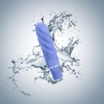 Luxe Nimbus Mini Vibrating Vibrator with Removable Sleeve – Periwinkle - Image 7