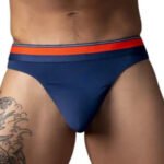 Soo Cumfy Thong Large XL Navy