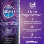 Skins Super Slide Silicone Based Lubricant 4.4oz - Image 3