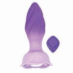 Goddess Remote Control Rotating Jewel Plug - Purple - Image 2
