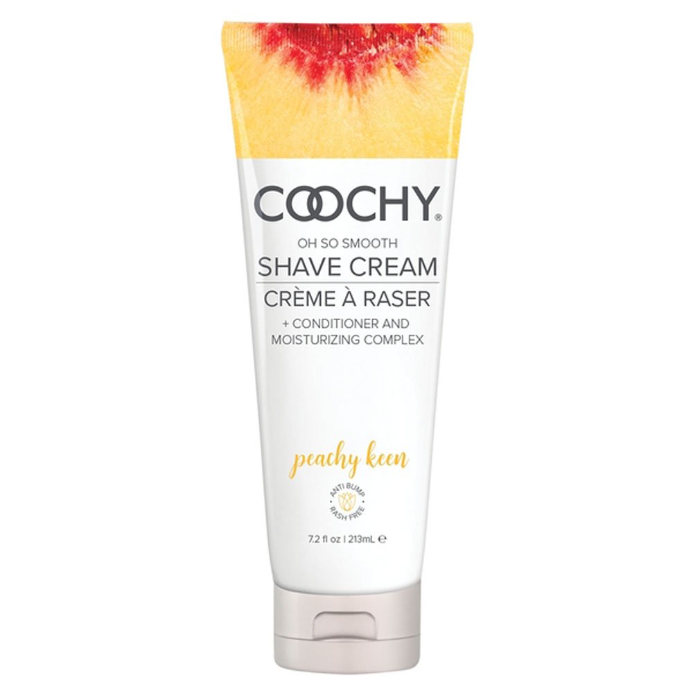 Coochy Oh So Smooth Shave Cream - Peachy Keen 7.2 Fl Oz 213ml image 0 Coochy Oh So Smooth Shave Cream - Peachy Keen 7.2 Fl Oz 213ml - Image 1