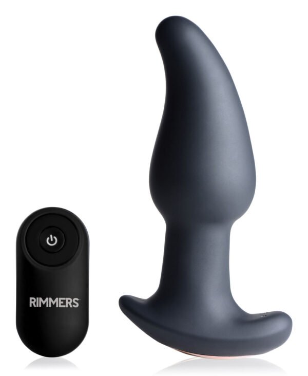 Rimmers Gyro-M Curved Rimming Plug With Remote Control