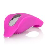 Silicone Rechargeable Vibrating Cock Ring – Pink - Image 6